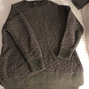 Ladies Sherpa Sweater size L